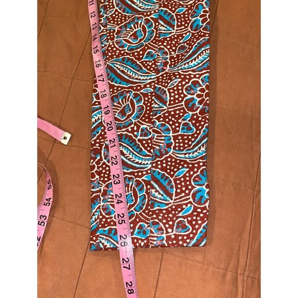 Veronica Beard  Honolulu Crop Pants  Women's Size 2 Floral - Picture 2 of 12